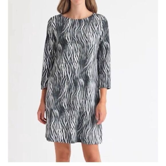 NWT  Tommy Bahama Dracy Zesty Zebra Dress Size XS - Picture 1 of 11
